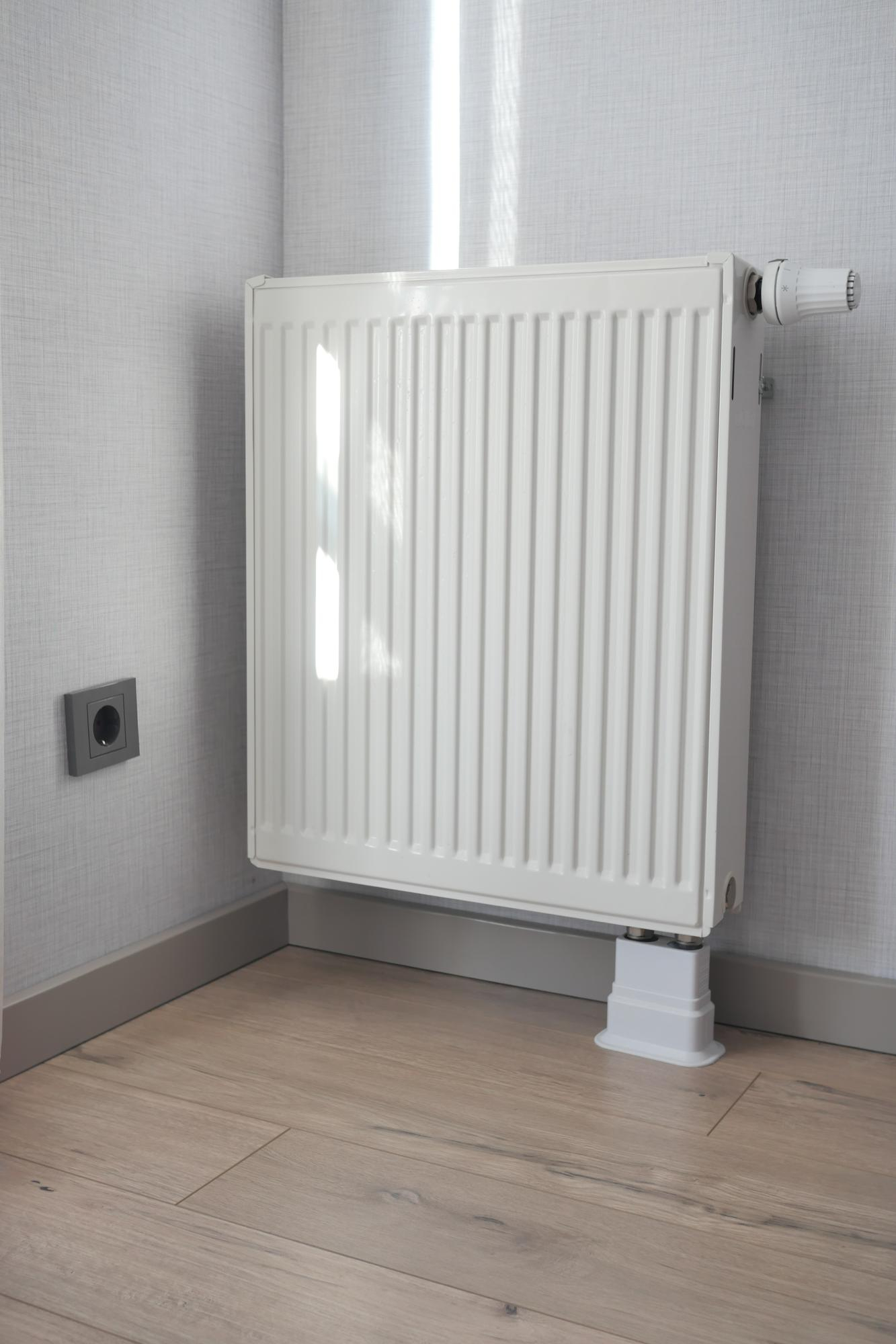 Radiateur après installation de chauffage